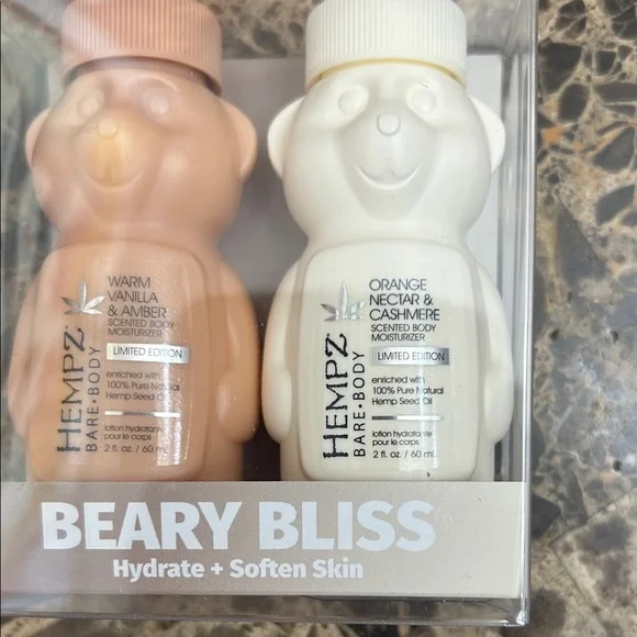 Hempz Beary Bliss Vanilla Amber and Orange Nectar Set - Picture 3 of 3